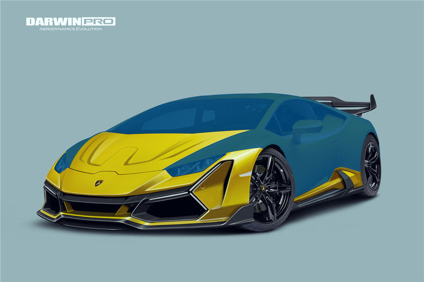 2015-2022 Lamborghini Huracan LP610/LP580/EVO BKSSII Style Hood