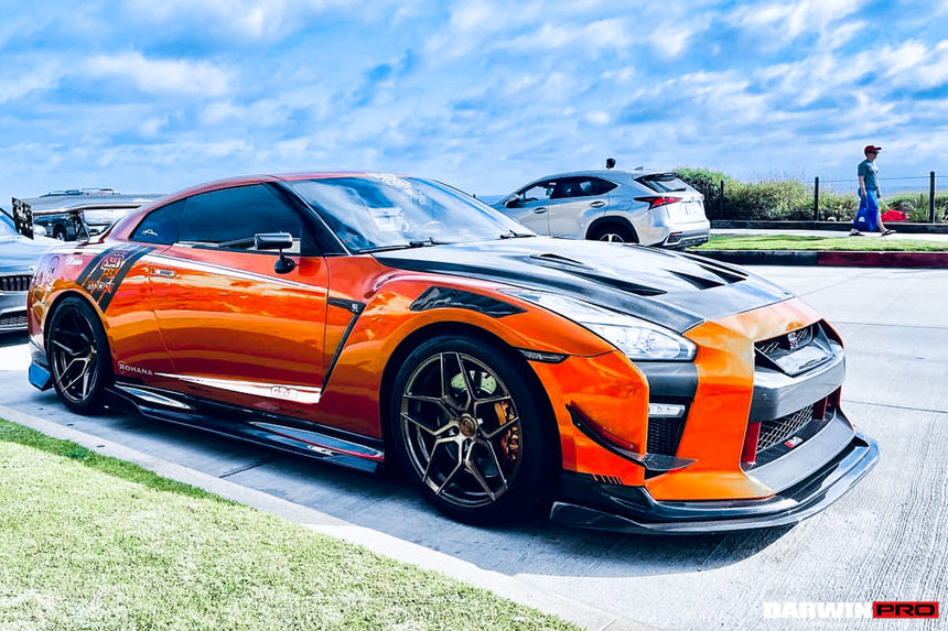 2017-2022 Nissan GTR R35 EBA Carbon Fiber Grill