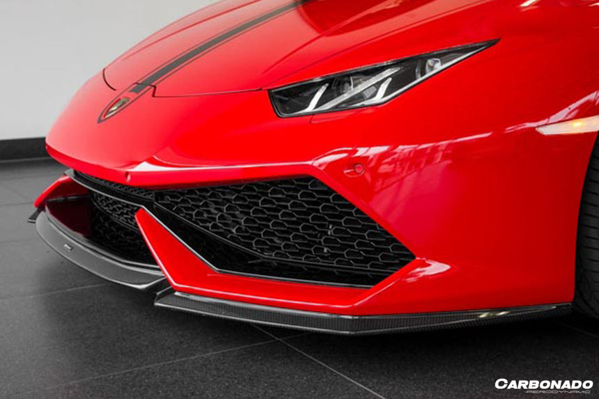 2015-2020 Lamborghini Huracan LP610 VRS Style Carbon Fiber Front Lip