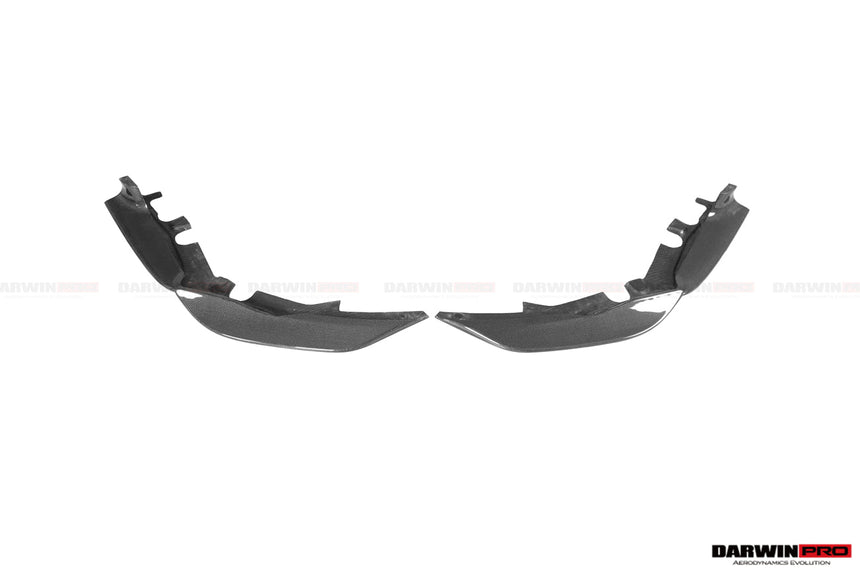 2018-2022 Ferrari 488 Pista Carbon Fiber Front Bumper Side Splitter