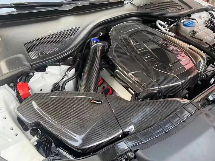 AUDI A6,A7 C7 3.0T Airspeed Brand 100% Dry Carbon Fiber Cold Air Intake System