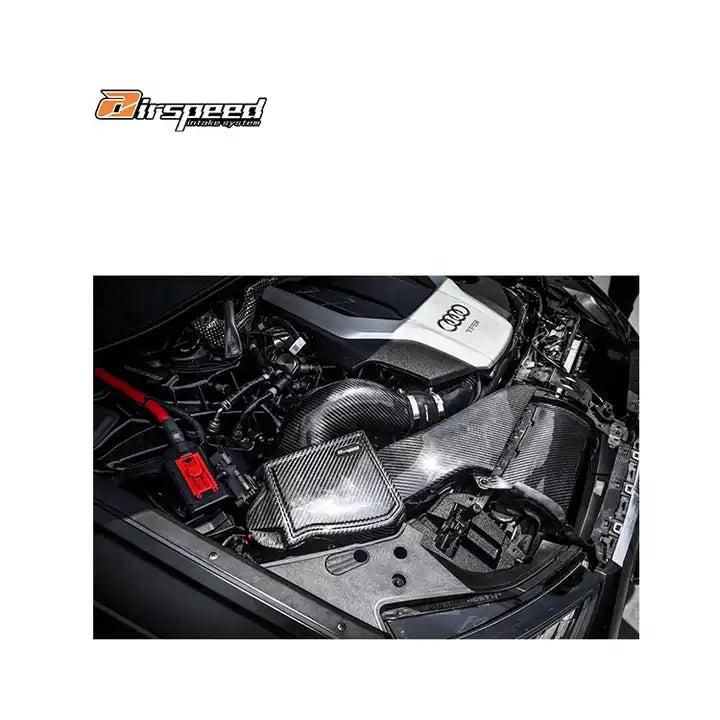A6/ A7 / S6 / S7 (C8) 3.0T Airspeed Brand Dry Carbon Fiber Cold Air Intake System