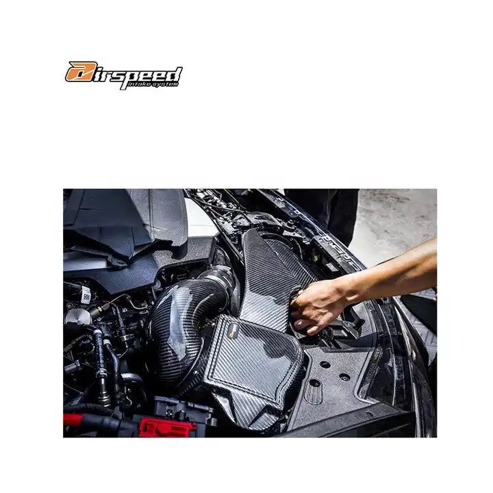 A6/ A7 / S6 / S7 (C8) 3.0T Airspeed Brand Dry Carbon Fiber Cold Air Intake System