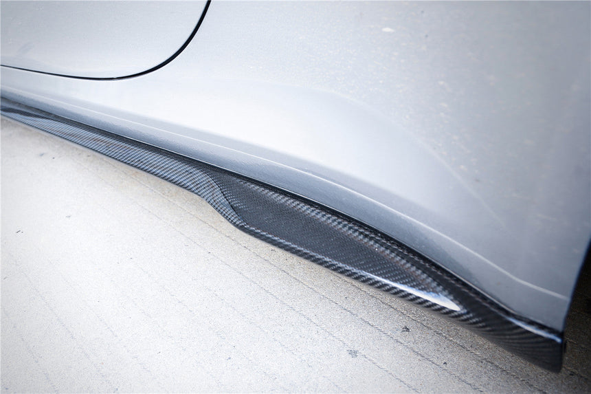 2019-2023 Porsche 911 992 Carrera/S/4/4S/Targa/Cabriolet WP Style Dry Carbon Fiber Side Skirts