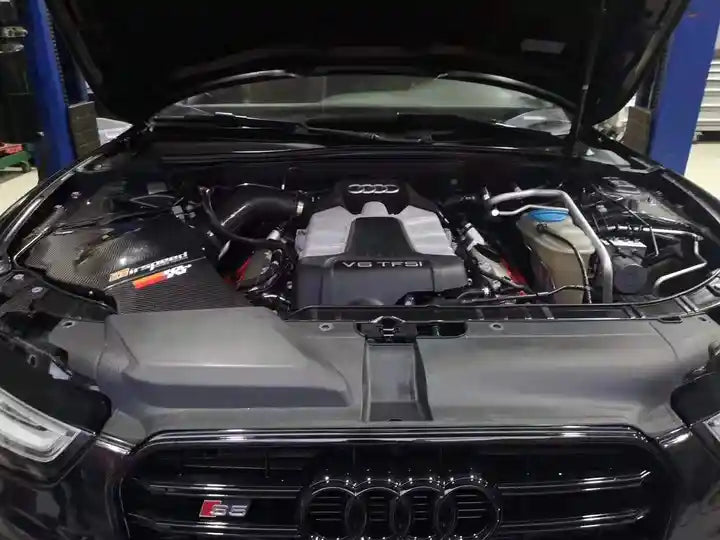 AUDI S5 B8 EA837 Airspeed Brand 100% Dry Carbon Fiber Cold Air Intake System