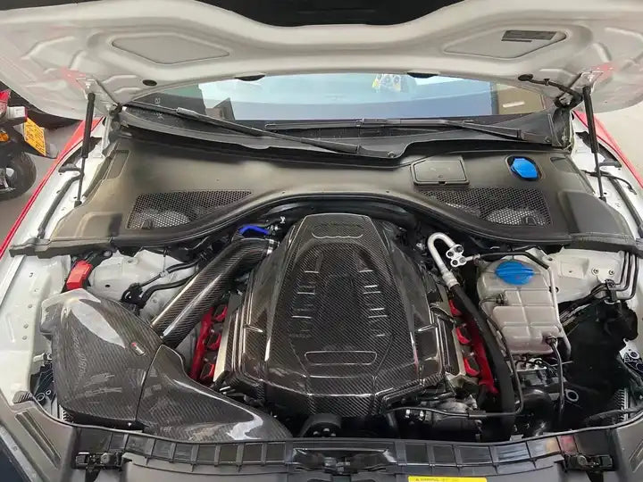 AUDI A6,A7 C7 3.0T Airspeed Brand 100% Dry Carbon Fiber Cold Air Intake System