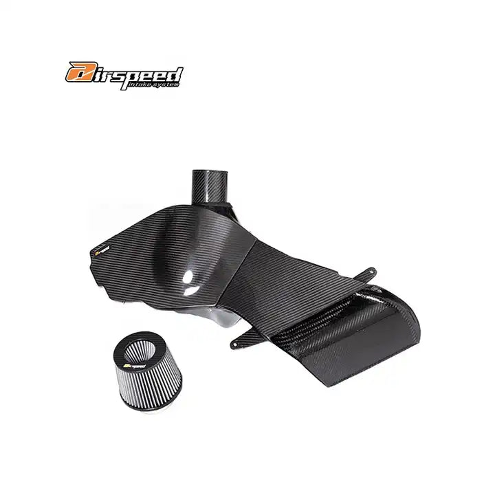 AUDI S5 B8 EA837 Airspeed Brand 100% Dry Carbon Fiber Cold Air Intake System
