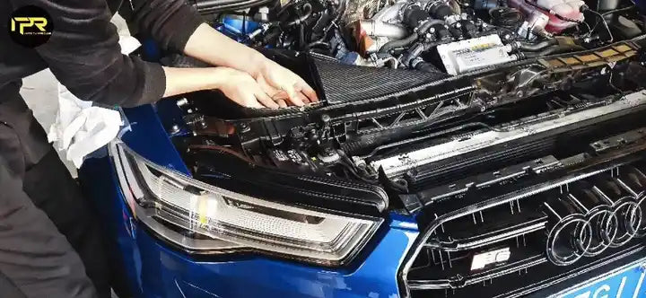 AUDI S6,RS6,S7,RS7 4.0T Airspeed Brand High Flow Filter Element 100% Dry Carbon Fiber Cold Air Intake System