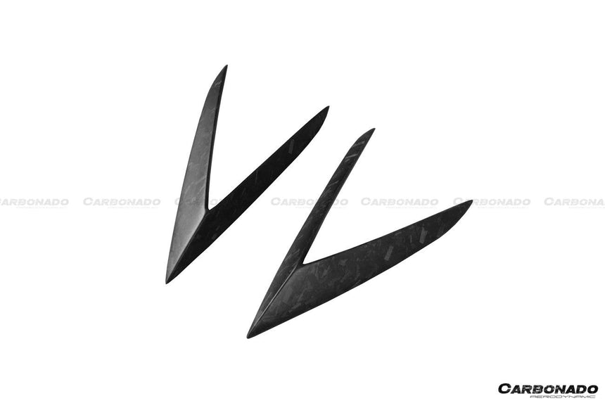 2015-2020 Lamborghini Huracan LP610 RZS Style Side Skirts Vent Canards