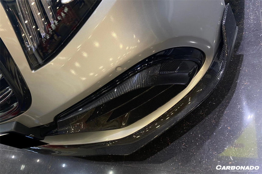 2017-2020 Mercedes Benz S63 W222 Sedan MSY Style Front Bumper Vents