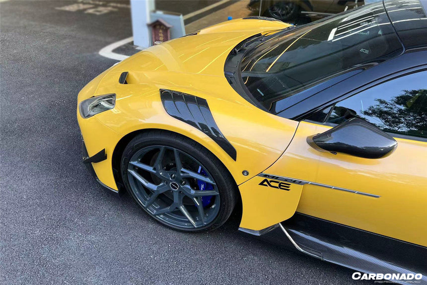 2020-UP Maserati MC20 Dry Carbon Fiber Mirror Housing