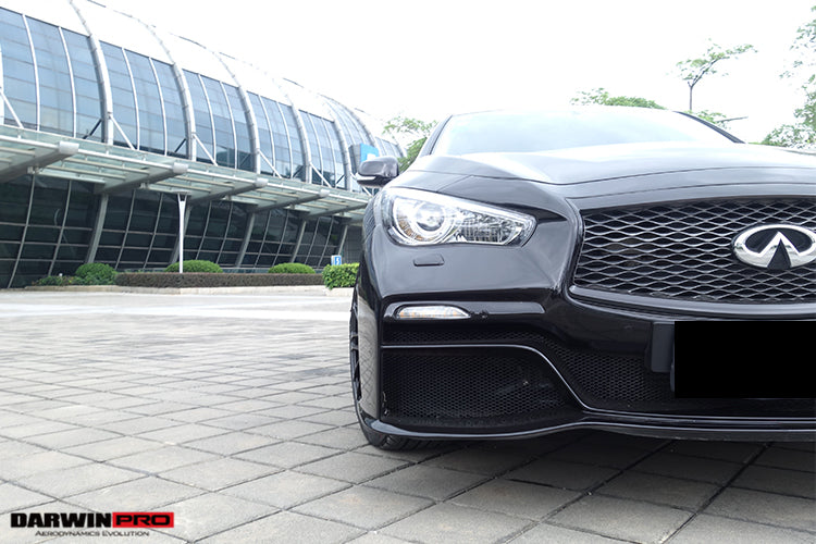 Darwinpro 2014-2022 Infiniti Q50 Sedan EAU ROUGE Style Front Bumper