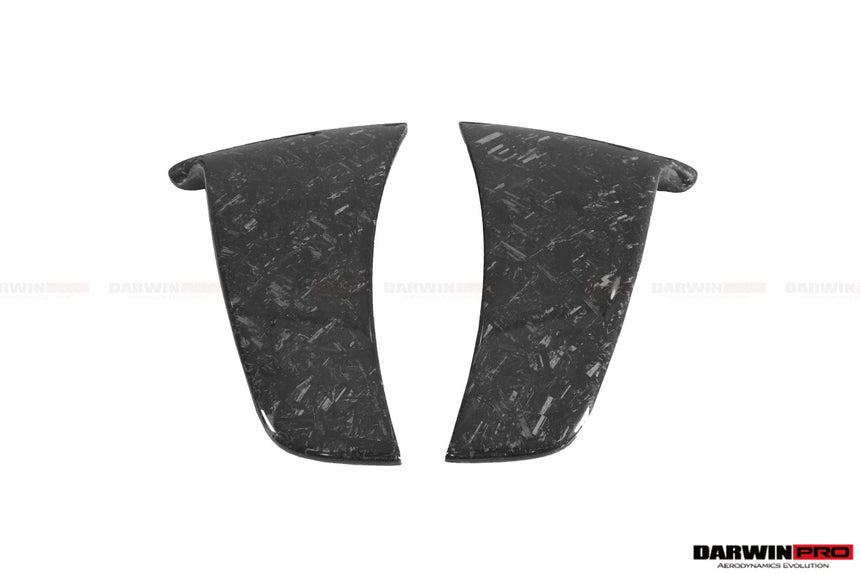 2018-2021 McLaren 600lt Carbon Fiber Rear Bumper Side Canards