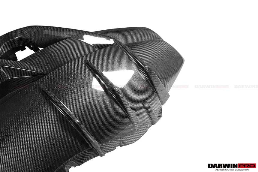 2015-2020 Lamborghini Huracan LP610/LP580 Performante Style Partial Carbon Rear Bumper
