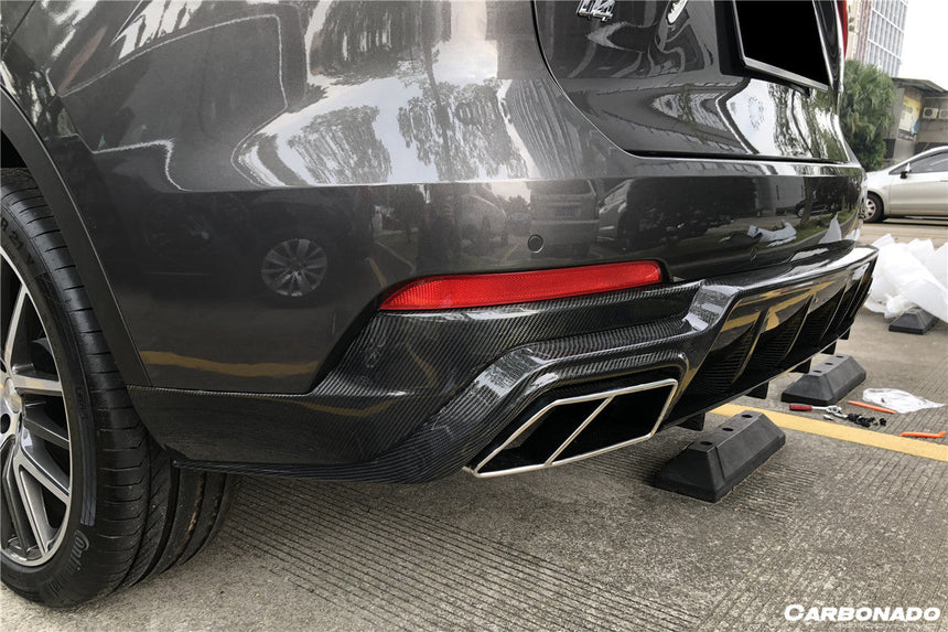 2017-2022 Maserati Levante Modena/GT OD Style Rear Diffuser Lip (NO Exhaust Tips)