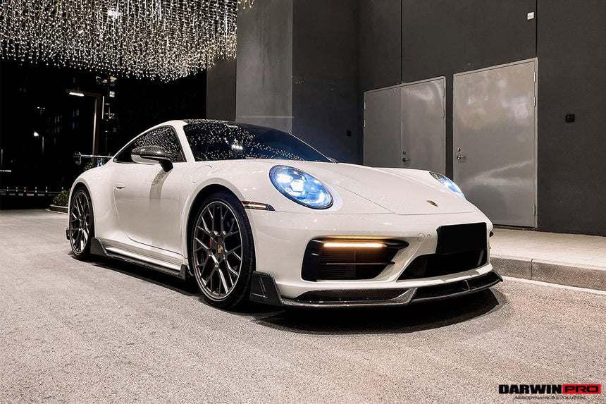 2019-2023 Porsche 911 992 Carrera/Targa S/4/4S SD-Sport Design Modl BKSS Style Front Lip
