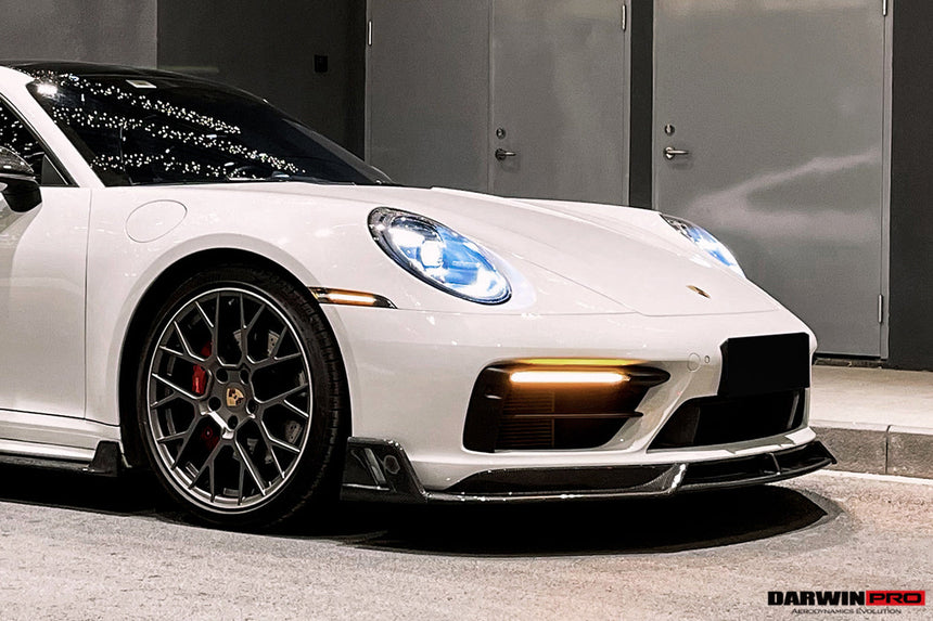 2019-2023 Porsche 911 992 Carrera/Targa S/4/4S SD-Sport Design Modl BKSS Style Front Lip