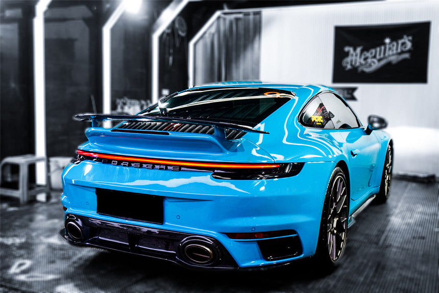 2019-2023 Porsche 911 992 Carrera/S/4/4S/Targa/Cabriolet Turbo Style Rear Bumper