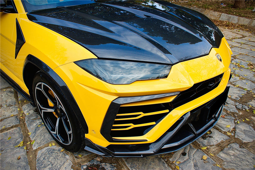 2018-2022 Lamborghini URUS TC Style Dry Carbon Fiber Front Bumper Vents