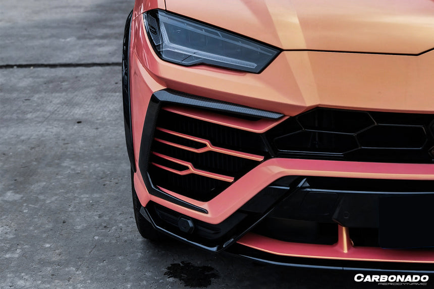 2018-2022 Lamborghini URUS TC Style Dry Carbon Fiber Front Bumper Vents