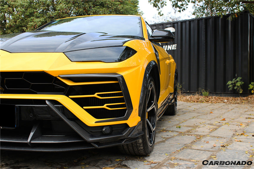 2018-2022 Lamborghini URUS TC Style Dry Carbon Fiber Front Bumper Vents
