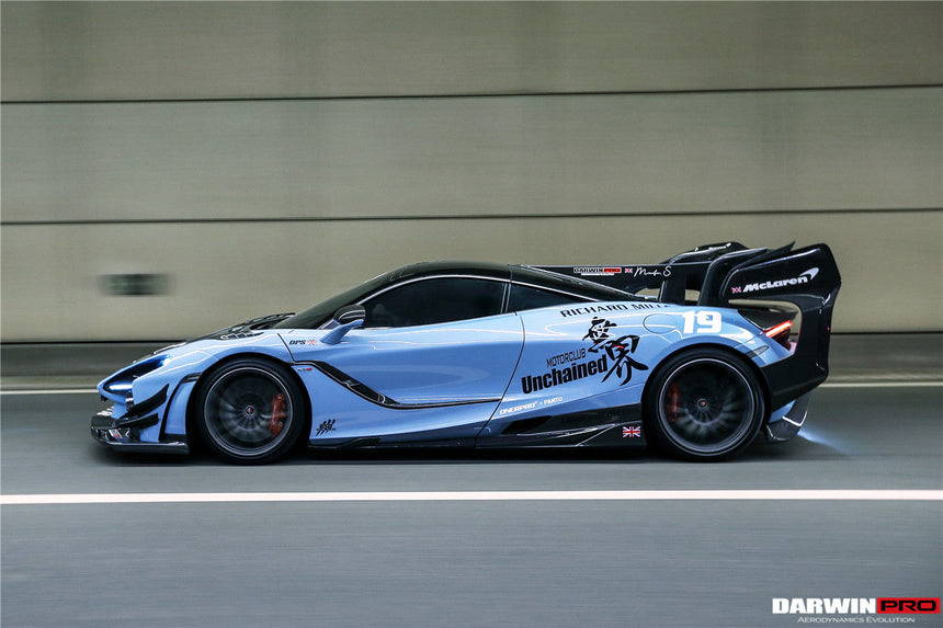 2017-2021 McLaren 720s Se²NWB Style Carbon Fiber Side Skirts