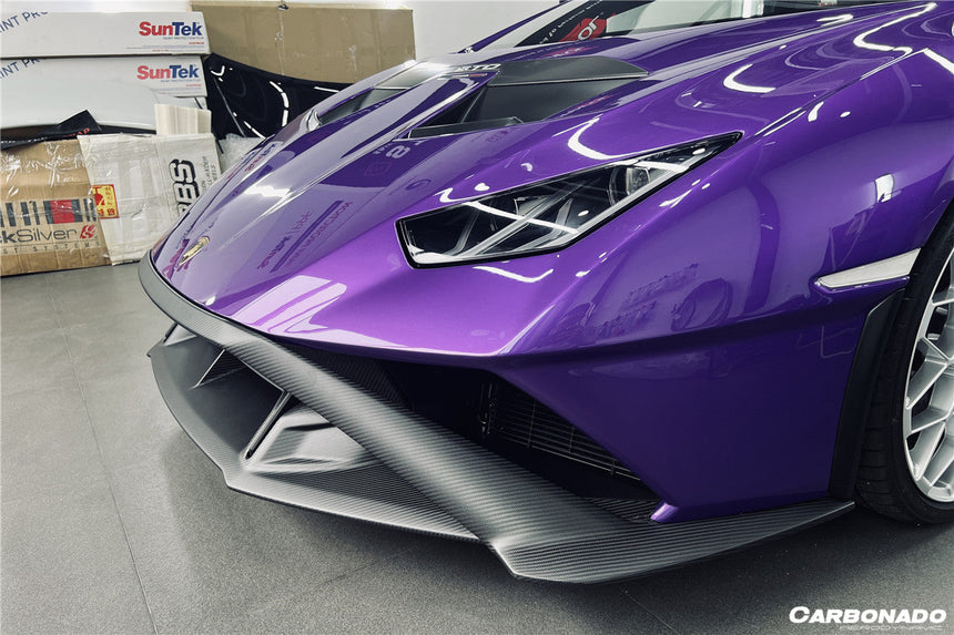 2021-UP Lamborghini Huracan STO Dry Carbon Fiber UP-Front Lip