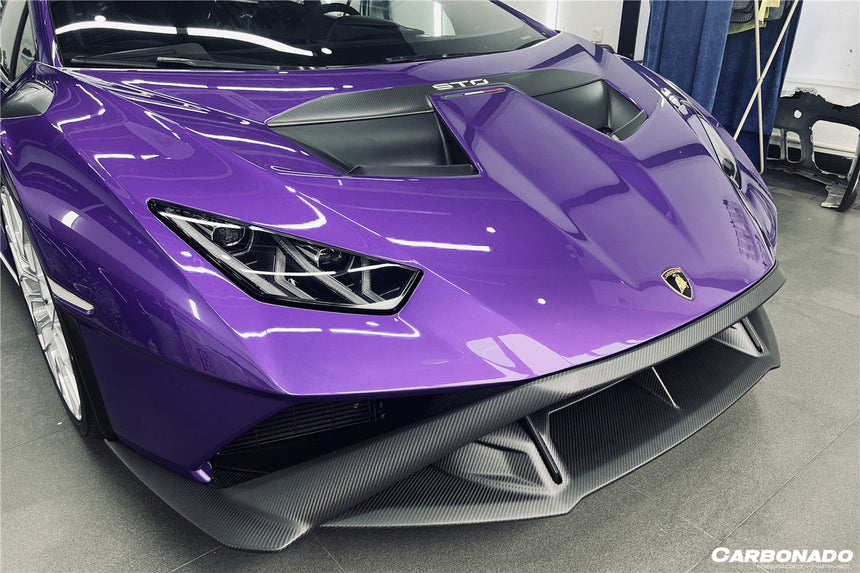 2021-UP Lamborghini Huracan STO Dry Carbon Fiber UP-Front Lip