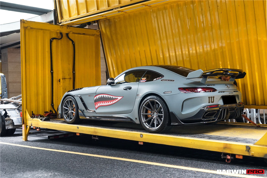 2017-2021 Mercedes Benz AMG GTC IMPII Part Carbon Fiber Rear Bumper With Exhasust tips