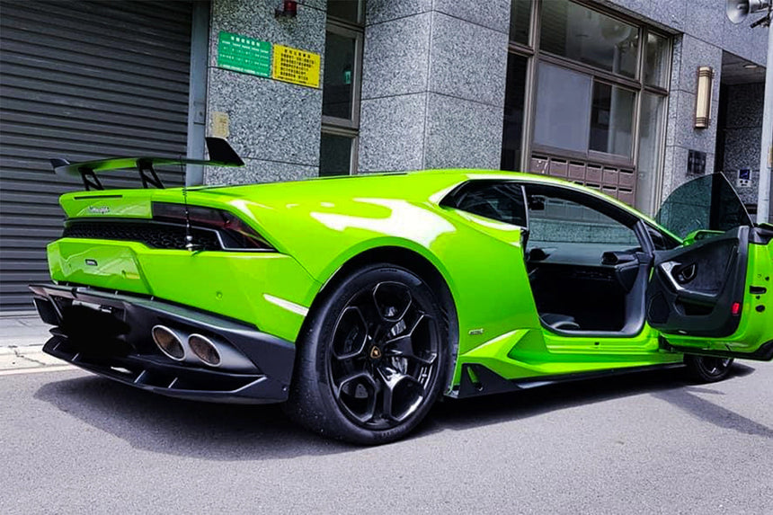 2015-2020 Lamborghini Huracan LP610/LP580 AO Style Carbon Fiber Trunk Spoiler