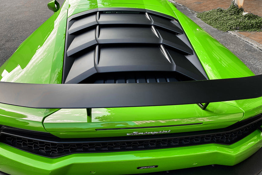 2015-2020 Lamborghini Huracan LP610/LP580 AO Style Carbon Fiber Trunk Spoiler