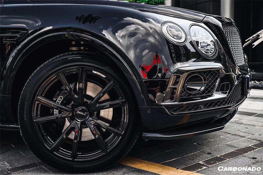 2016-2019 Bentley Bentayga OD Style Carbon Fiber Fog Light Cover