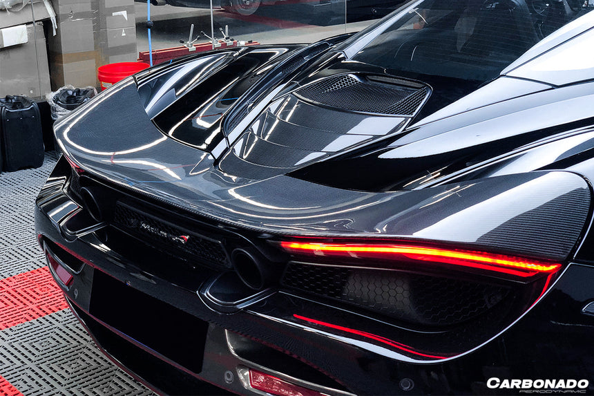 2017-2020 McLaren 720s VRS Style Carbon Fiber Trunk Spoiler