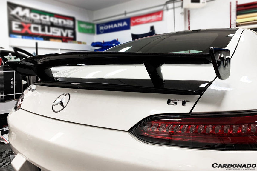 2015-2020 Mercedes Benz AMG GT/GTS/GTC RZS Style Carbon Fiber Trunk Spoiler