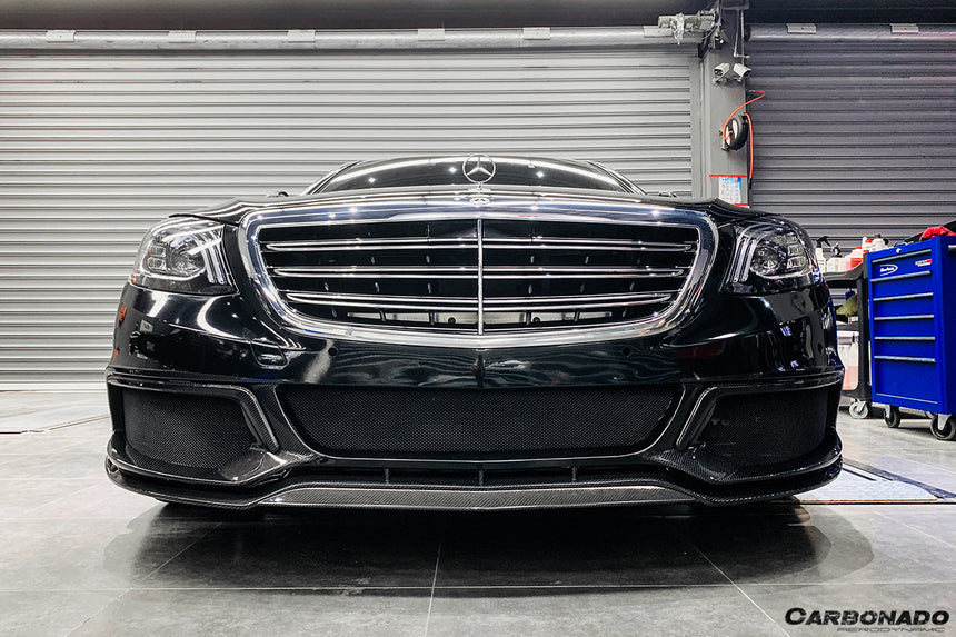 2017-2020 Mercedes Benz W222 Sedan BRS-2019 Style Front Bumper