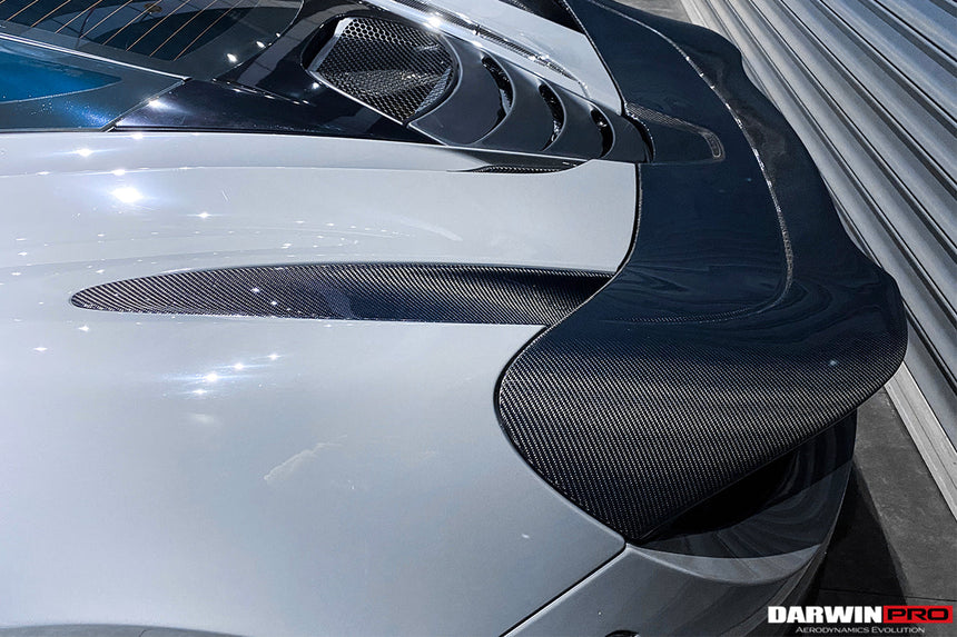 2017-2021 McLaren 720s Dry Carbon Fiber Rear Trunk Air Intake Vents Replacement