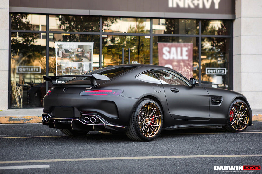 2017-2021 Mercedes Benz AMG GT/GTS IMP Performance Partial Carbon Fiber Rear Bumper w/ Diffuser