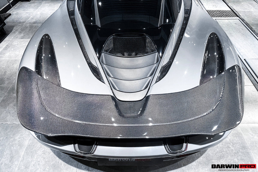 2017-2021 McLaren 720s Dry Carbon Fiber Rear Trunk Air Intake Vents Replacement