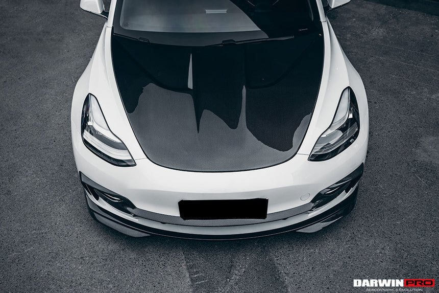 2017-2023 Tesla Model 3 IMP Performance Carbon Fiber Middle Front Lip