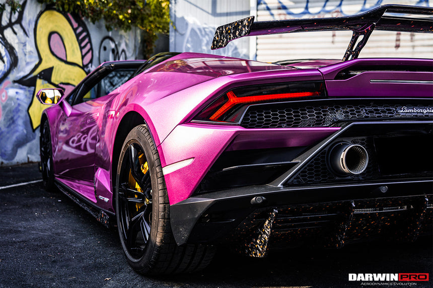 2019-2022 Lamborghini Huracan EVO OD Style Dry Carbon Rear Diffuser