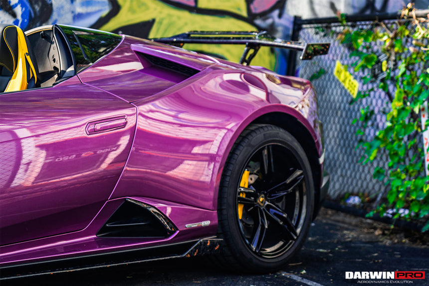 2019-2022 Lamborghini Huracan EVO OD Style Dry Carbon Trunk Spoiler