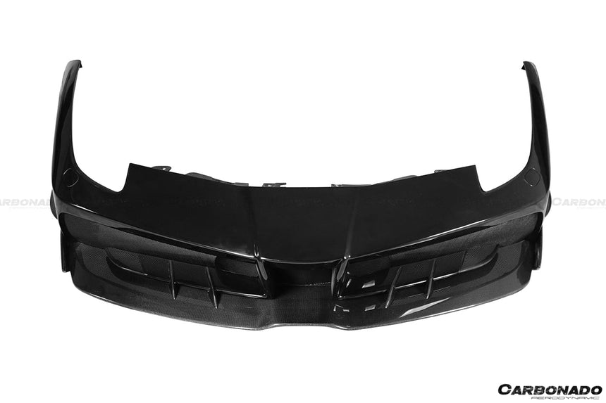 2015-2020 Ferrari 488 GTB/Spyder MA Style Partial Carbon Fiber Front Bumper