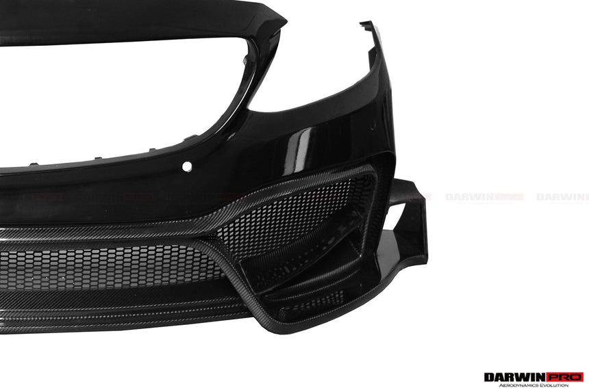 2015-2021 Mercedes Benz W205 C63/S AMG Sedan IMP Performance Partial Carbon Fiber front bumper