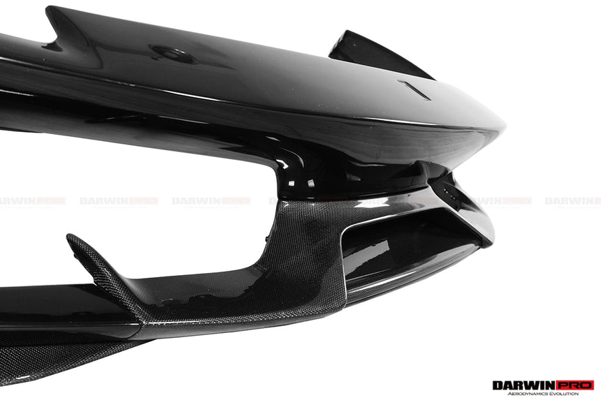 2018-2022 Ferrari 488 Pista Partial Carbon Fiber Front Bumper