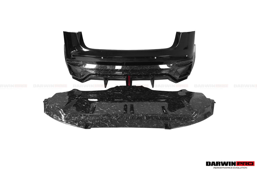 2017-2020 Tesla Model 3 IMP Performance Partial Carbon Fiber Rear Bumper