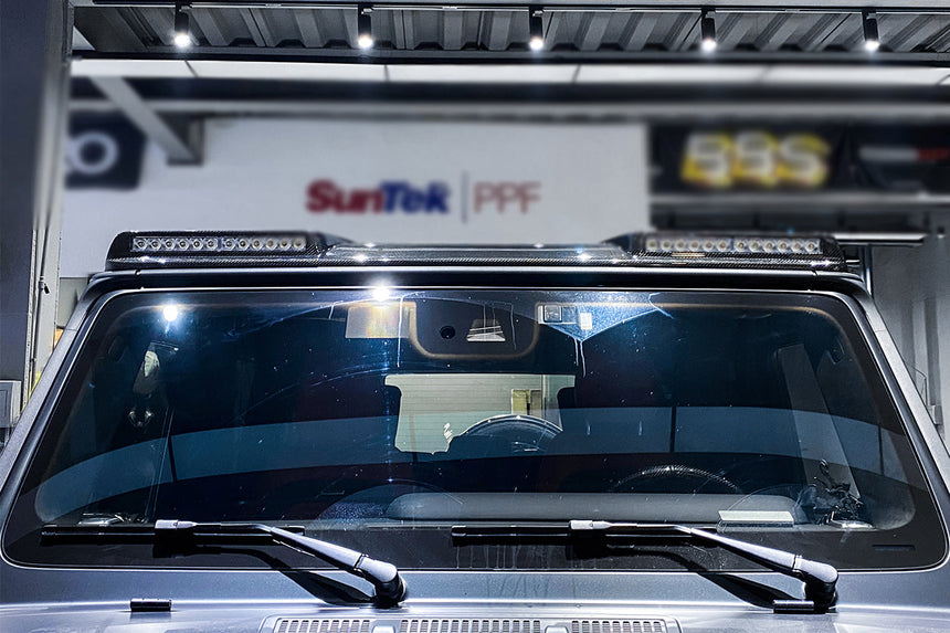 2019-2023 Mercedes Benz G-Class W464 G-Wagon BR Style Front Roof Spoiler