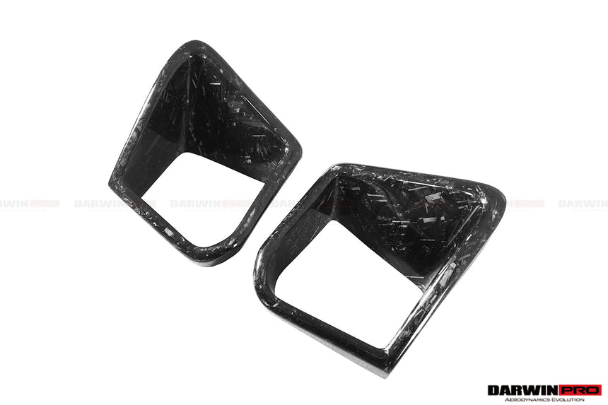 2017-2022 Nissan GTR R35 EBA BKSS Style Carbon Fiber Front Bumper Vents