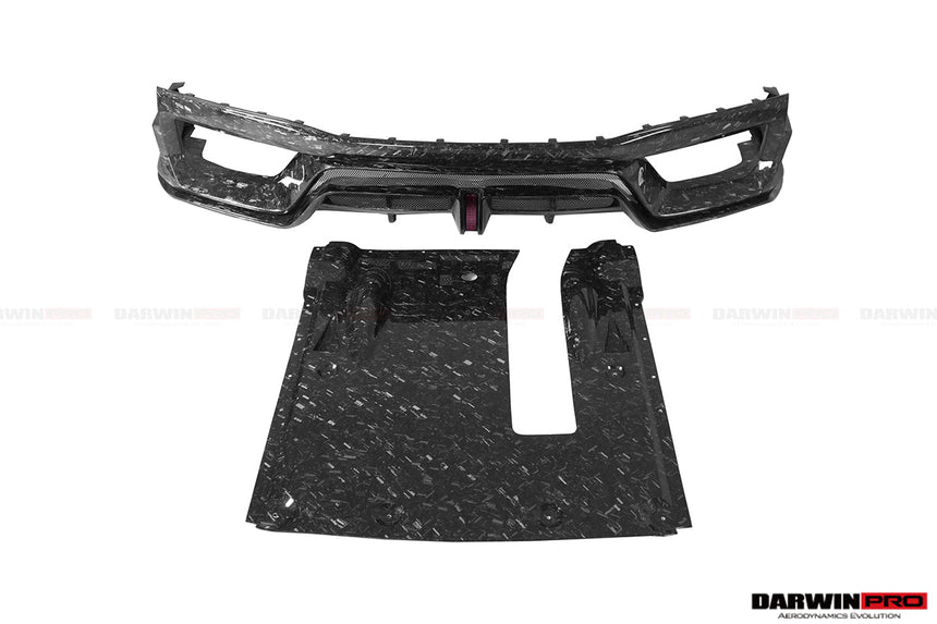2017-2022 Nissan GTR R35 EBA BKSS Style Carbon Fiber Rear Diffuser