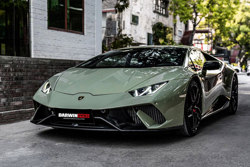 2015-2020 Lamborghini Huracan LP610/LP580 Performante Style Partial Carbon Fiber Aero - Full Kit