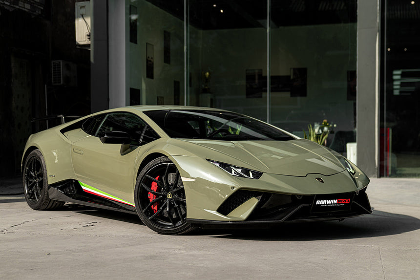 2015-2020 Lamborghini Huracan LP610/LP580 Performante Style Partial Carbon Fiber Aero - Full Kit